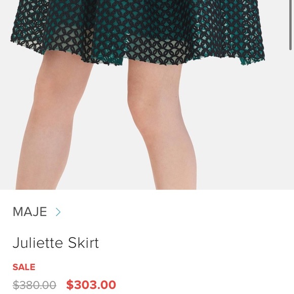 NWT Maje Juliette Skirt - Picture 2 of 4